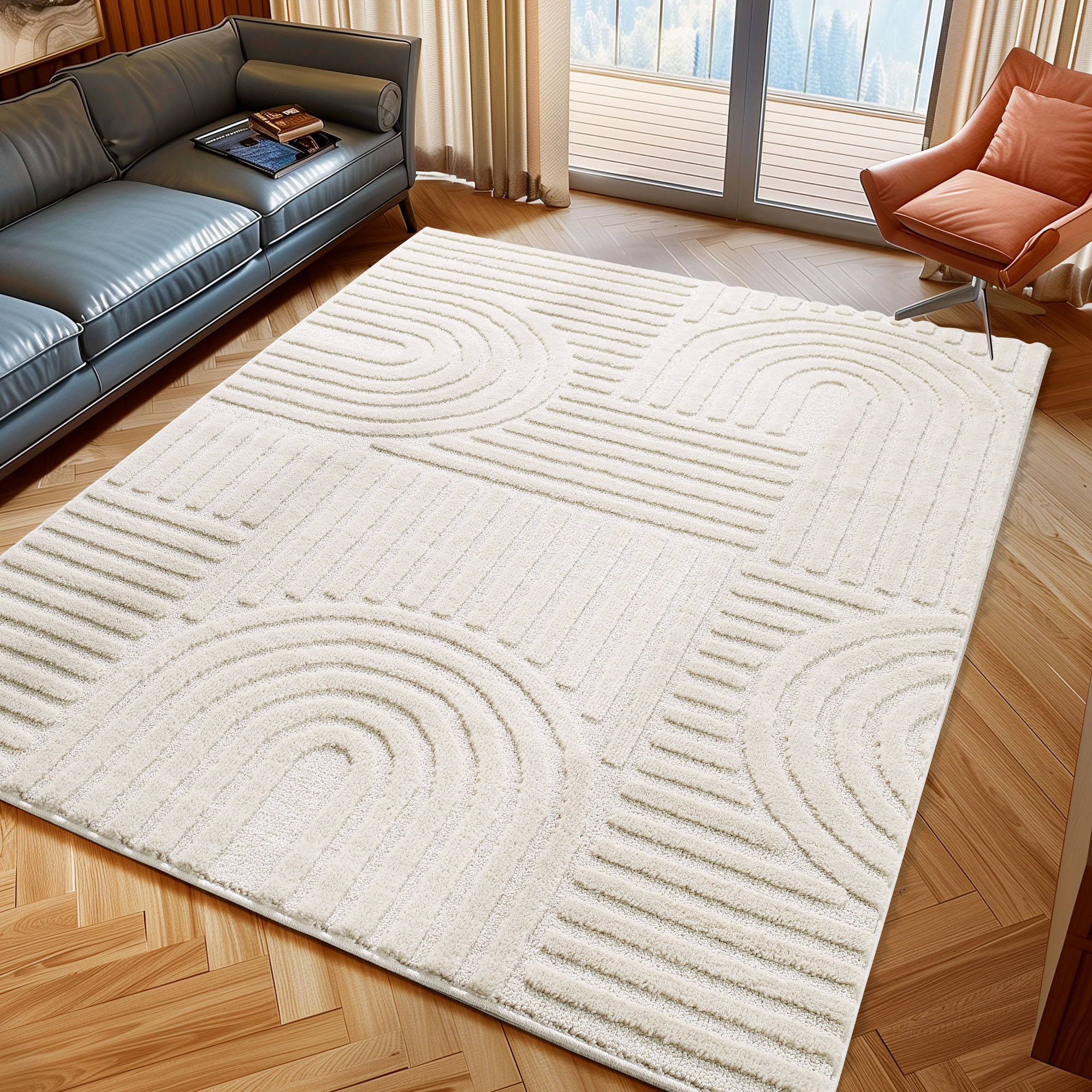 Kusový koberec Art 1121 Cream – pohled z galerie