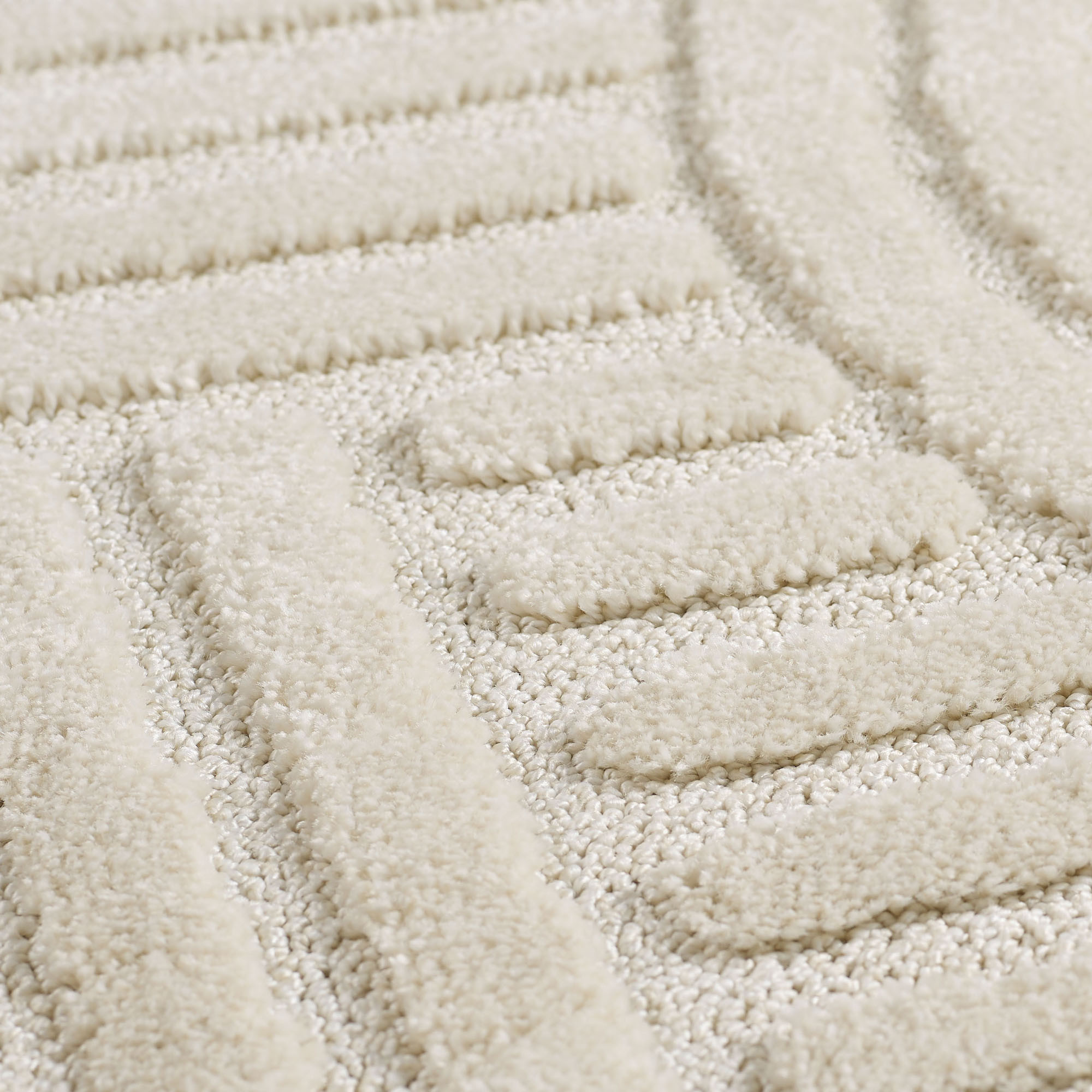 Kusový koberec Art 1121 Cream kruh – detail z galerie