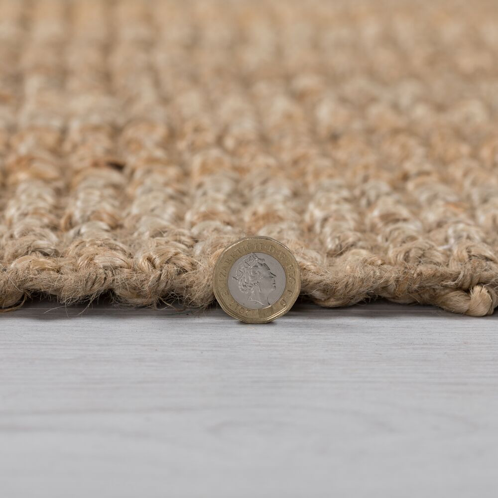Kusový koberec Sarita Jute Boucle Natural – detail z galerie