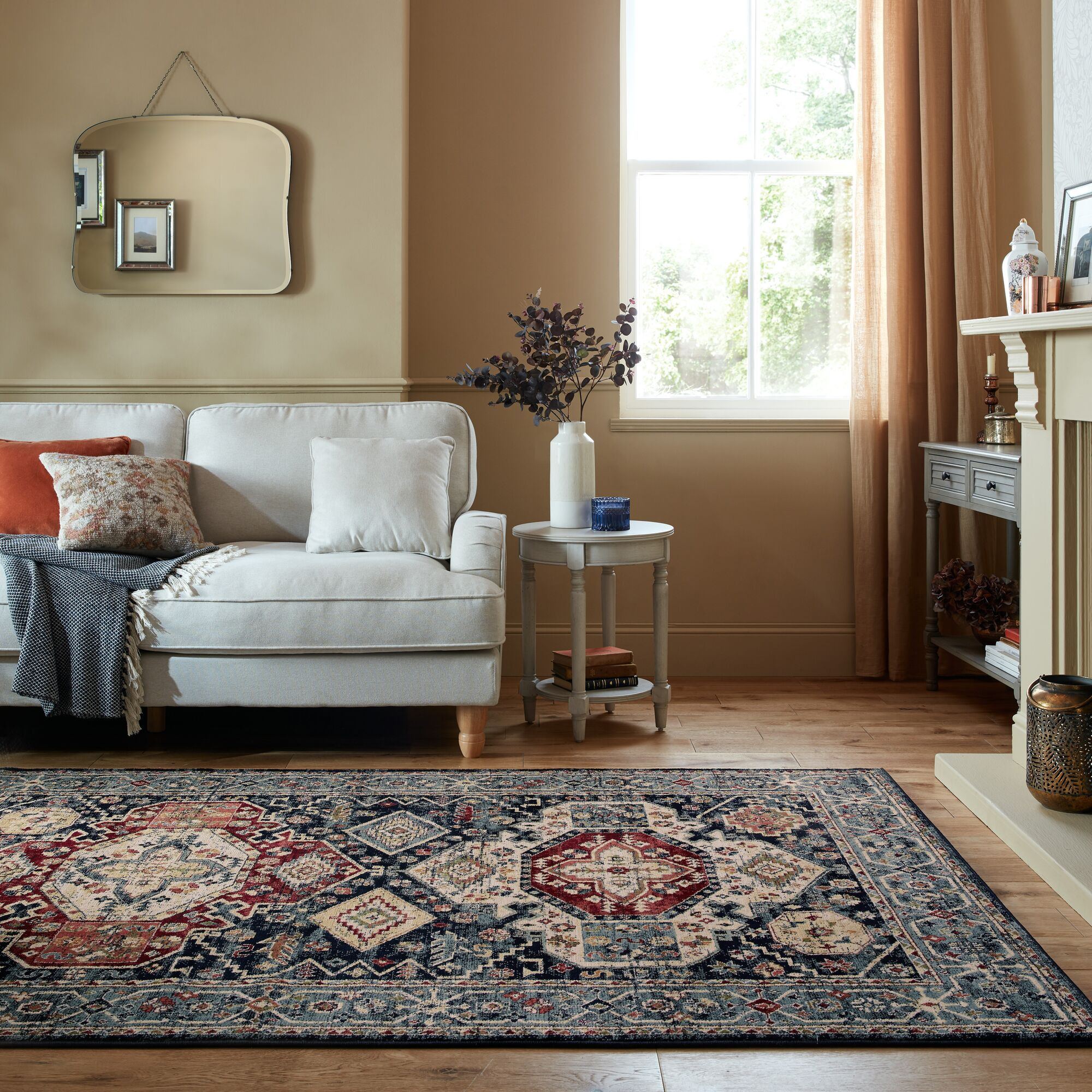 Kusový koberec Sincerity Royale Gillingham Blue – pohled z galerie