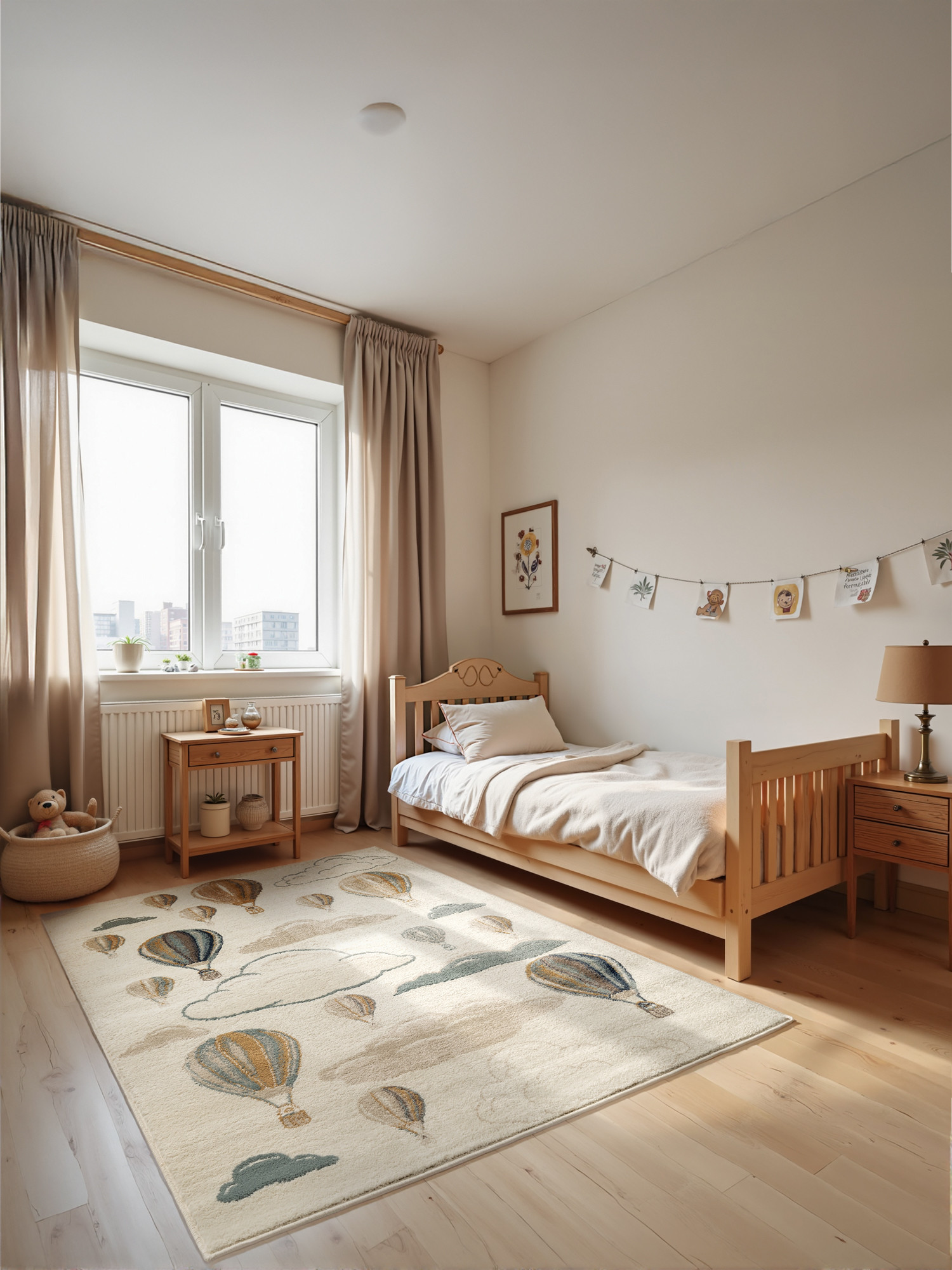 Dětský koberec Adventures 106209 Cream Multicolor – pohled z galerie