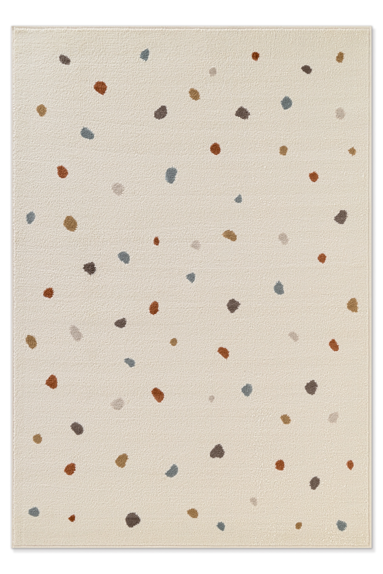 Dětský koberec Adventures 106210 Cream Multicolor – celkový pohled