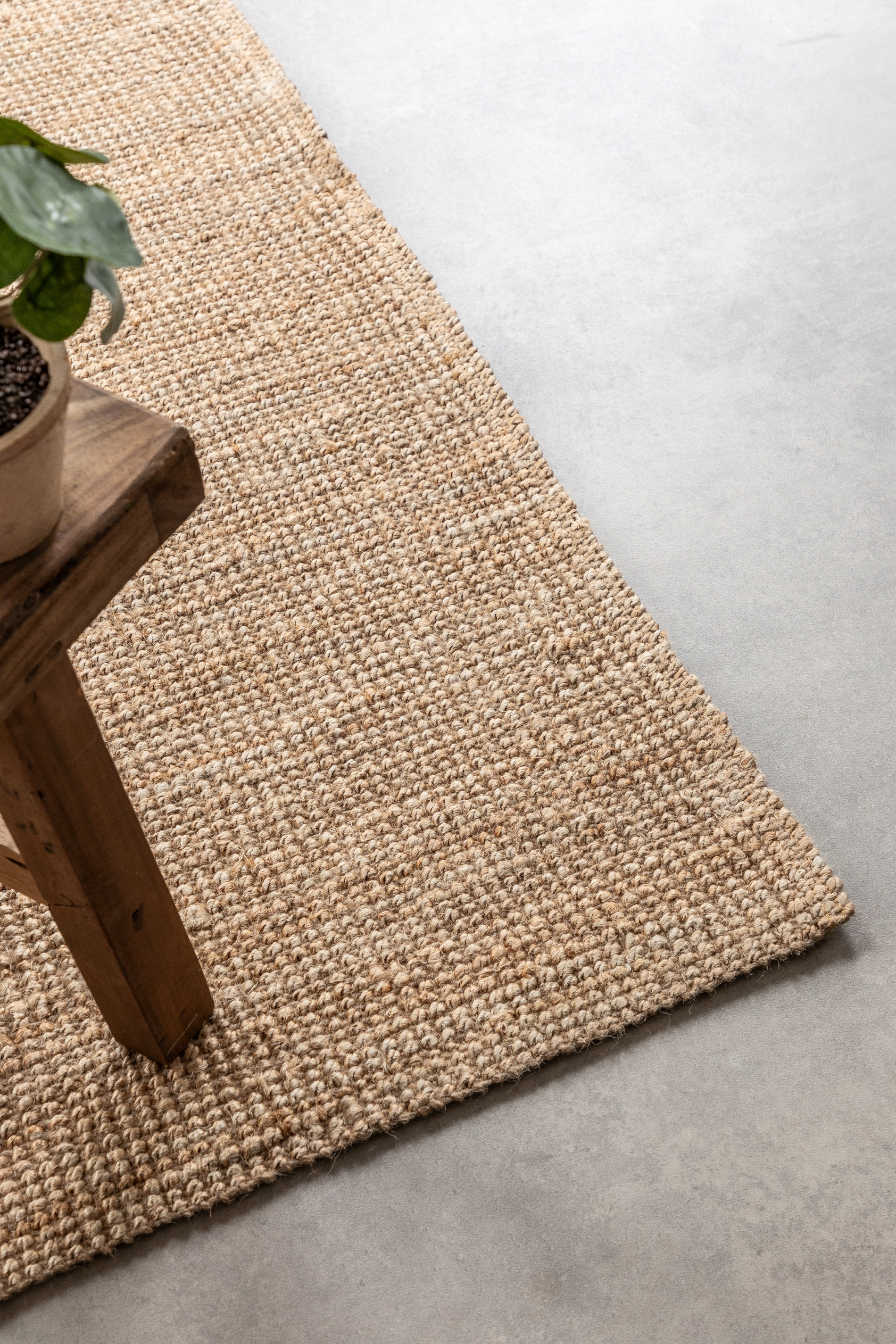 Kusový koberec Bouclé Jute 105974 Natural Golden – detail z galerie