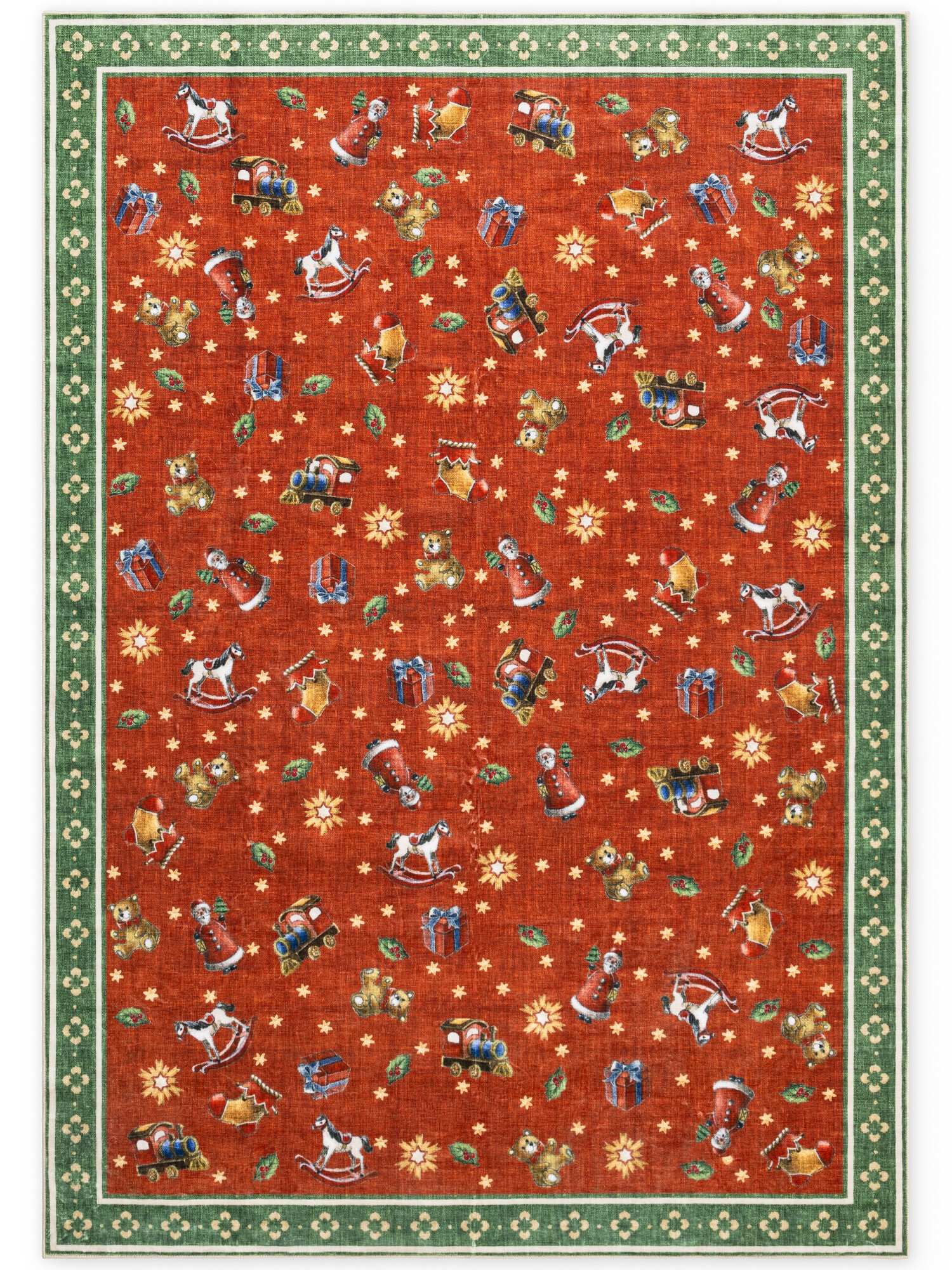 Kusový koberec Villeroy & Boch Toy's delight 106499 Red Green – celkový pohled
