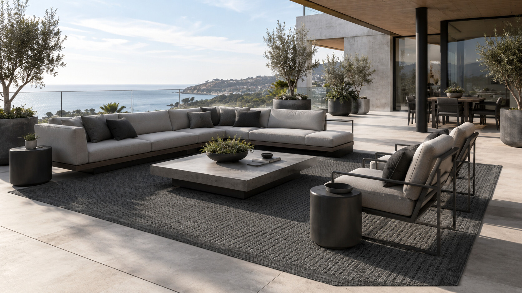 Kusový koberec Giza 1410 Black – pohled z galerie