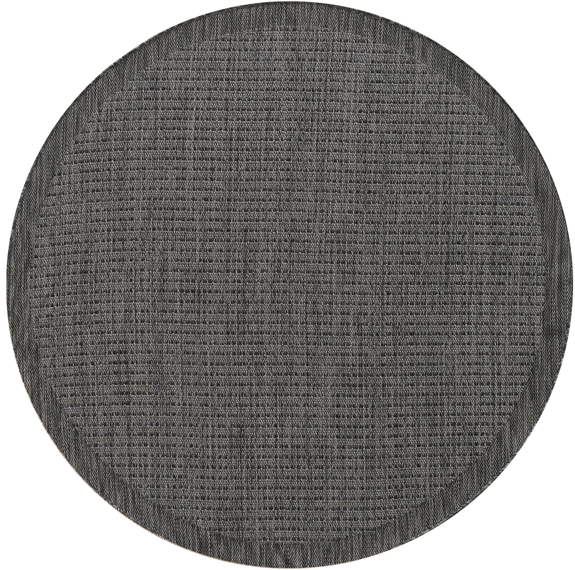 Kusový koberec Giza 1410 Black kruh – celkový pohled