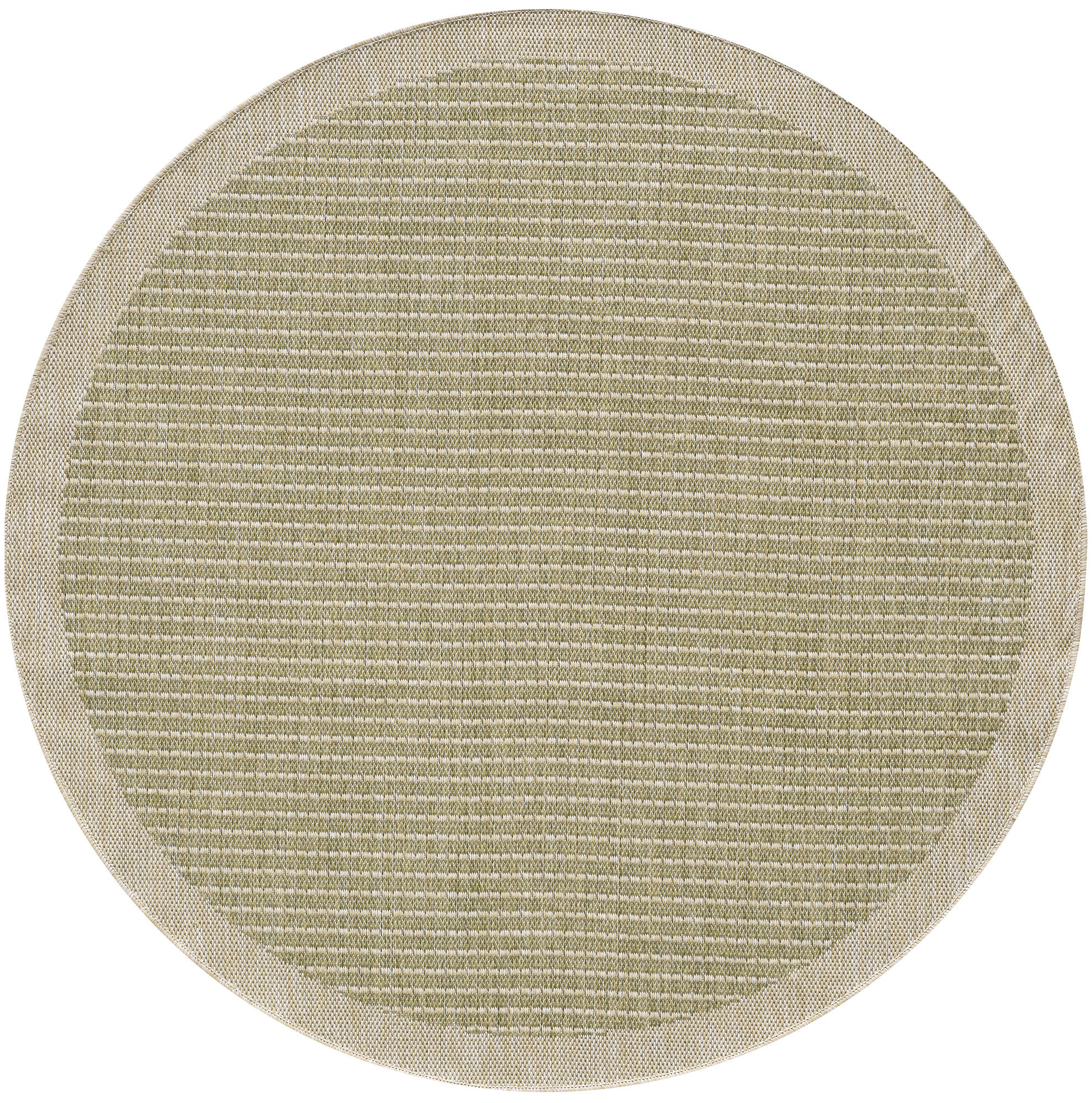 Kusový koberec Giza 1410 Green kruh – celkový pohled