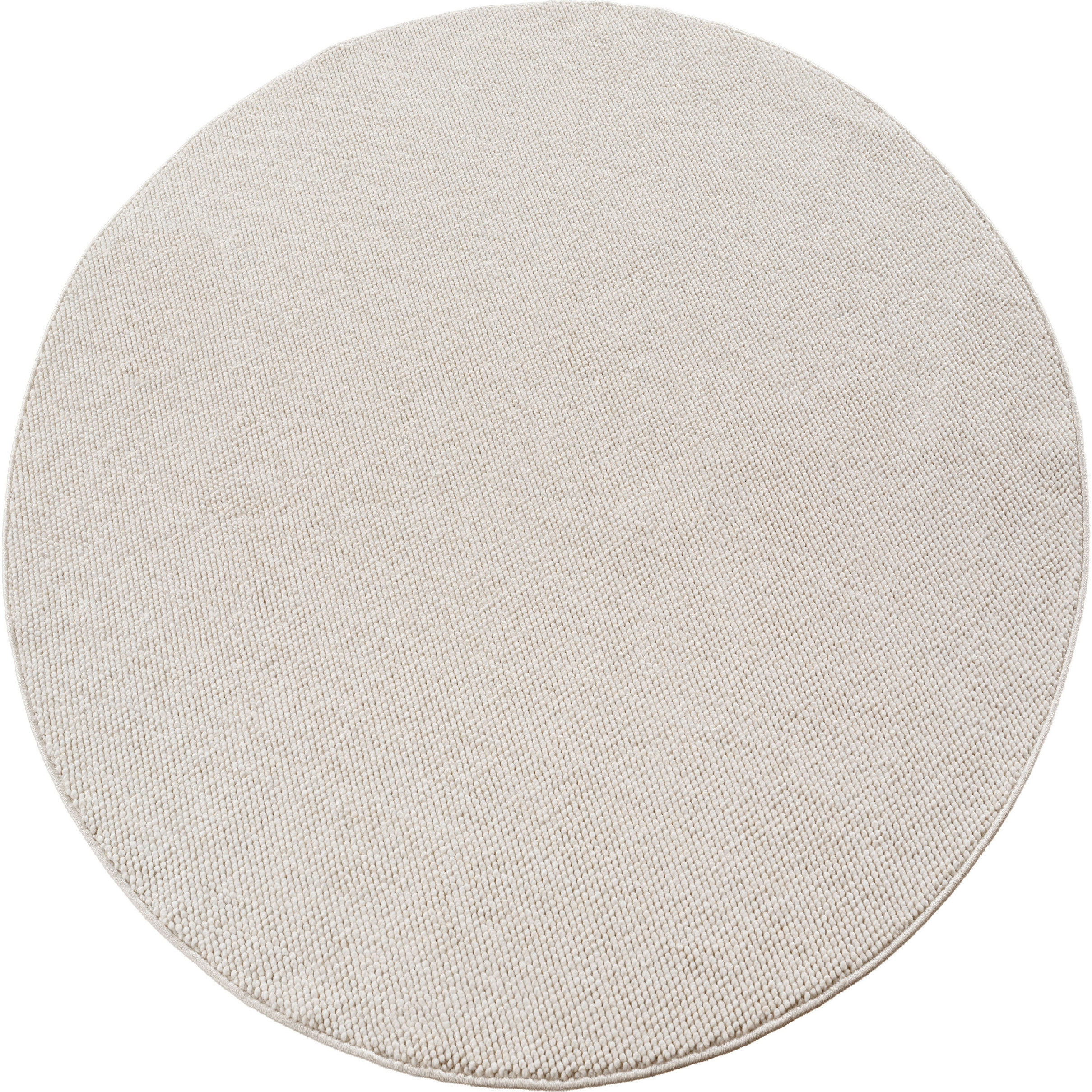 Kusový koberec Helix 2200 cream kruh – celkový pohled