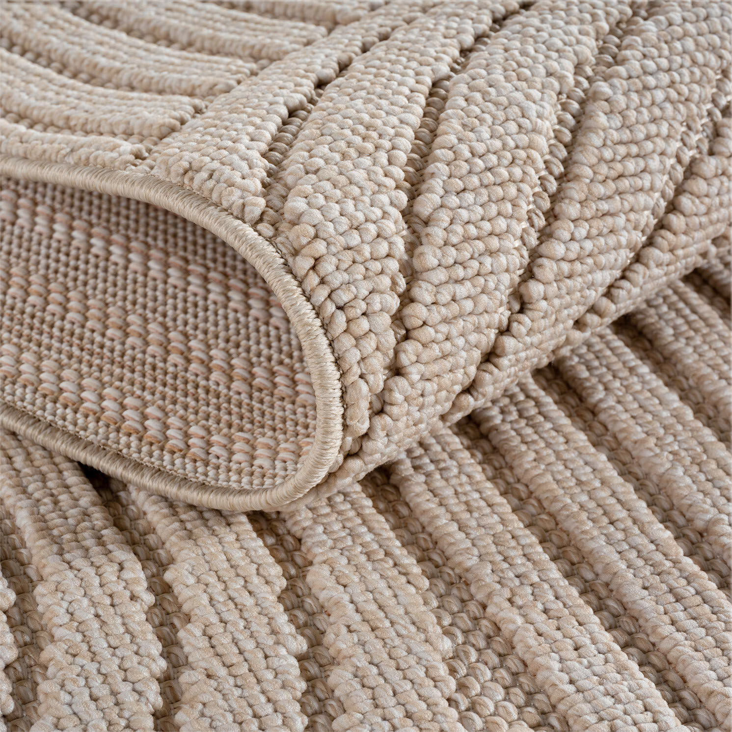 Kusový koberec Helix 2201 beige – pohled z galerie