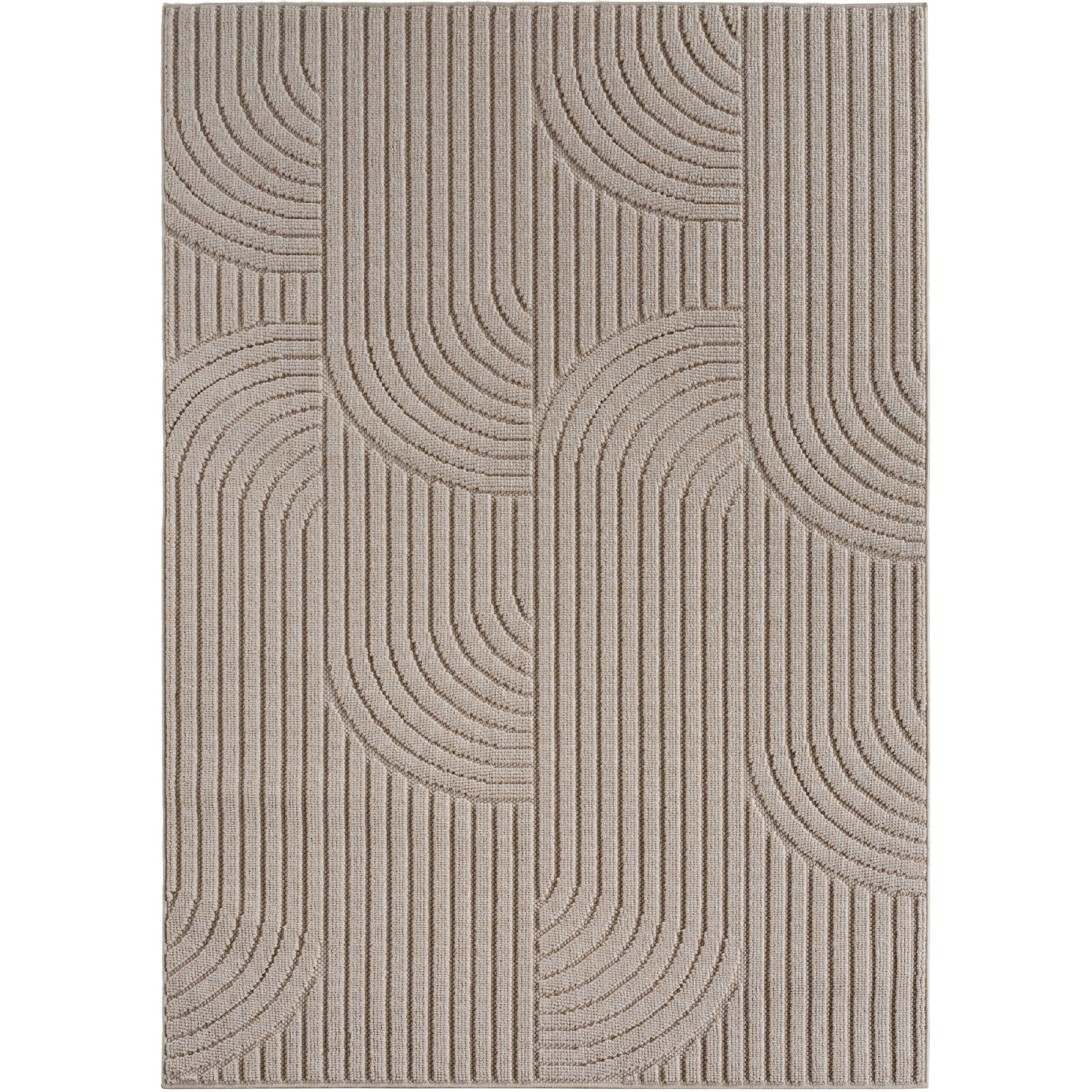 Kusový koberec Helix 2201 beige – celkový pohled