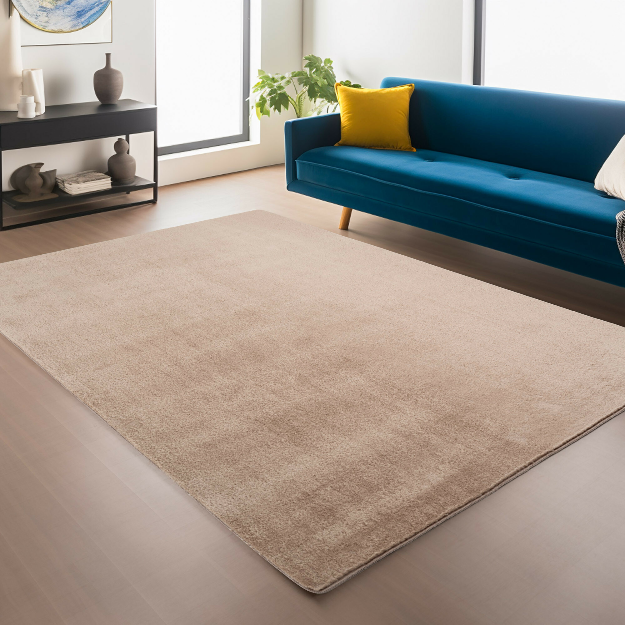 Kusový koberec Joy 1400 beige – pohled z galerie