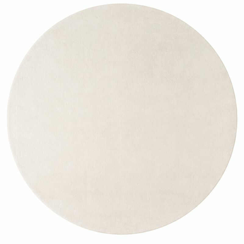Kusový koberec Joy 1400 cream kruh – celkový pohled