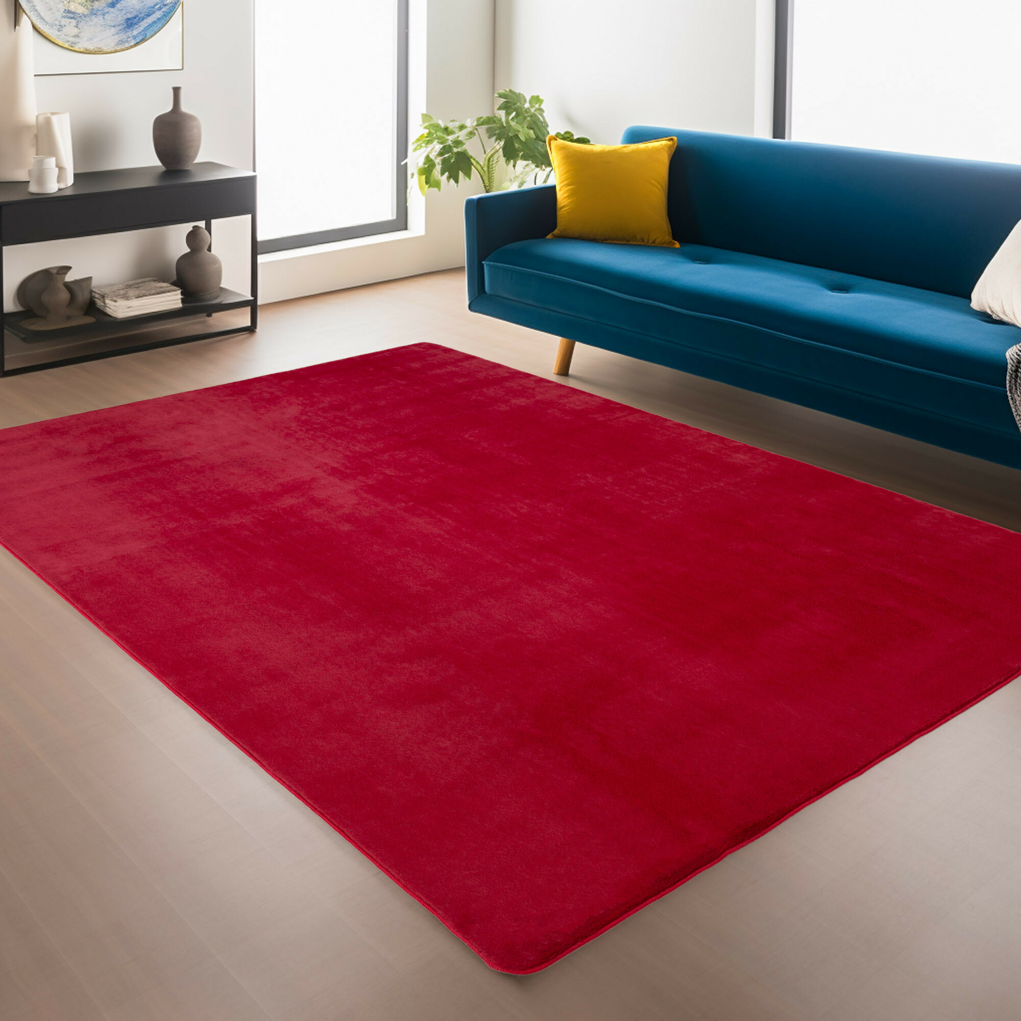 Kusový koberec Joy 1400 red – pohled z galerie