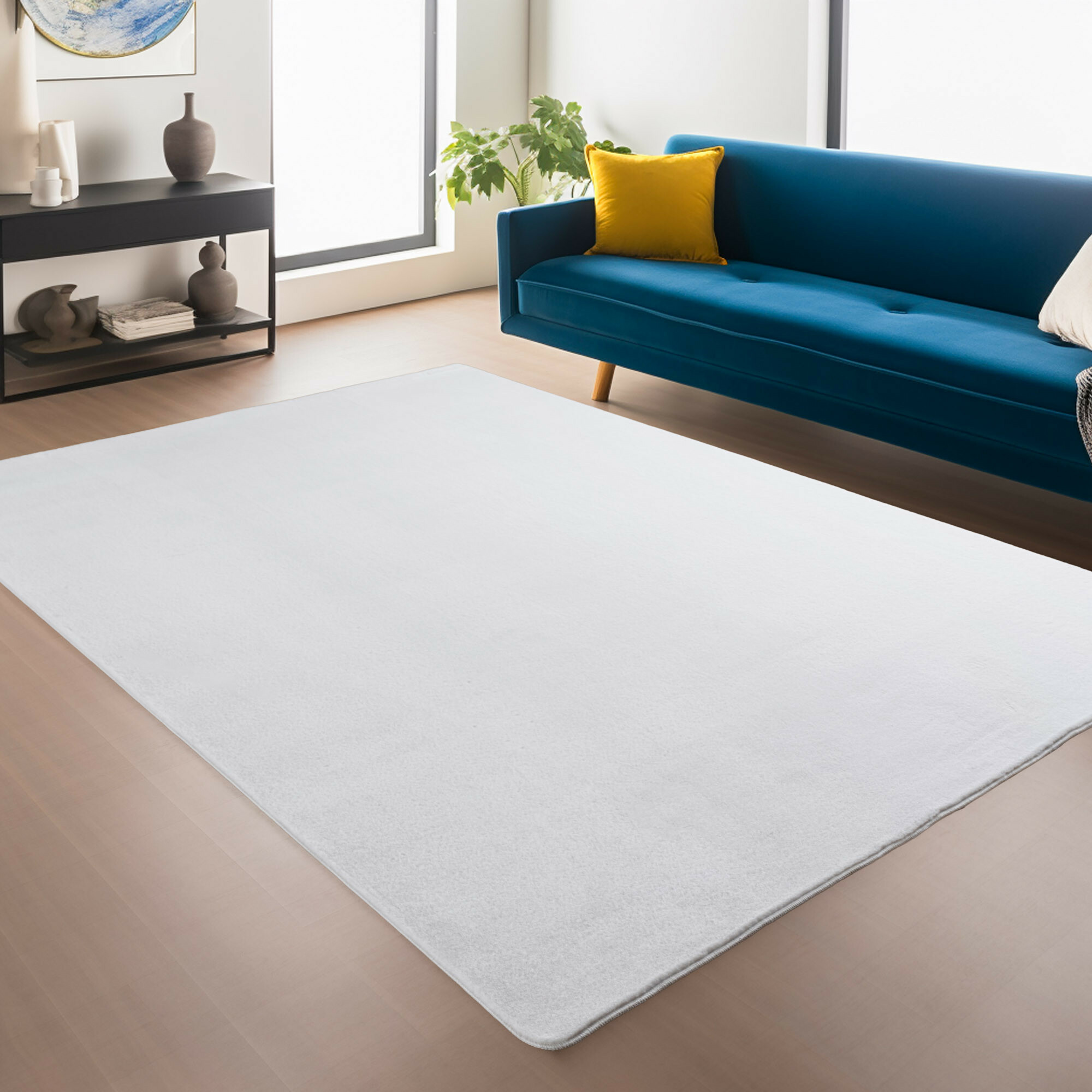 Kusový koberec Joy 1400 white – pohled z galerie