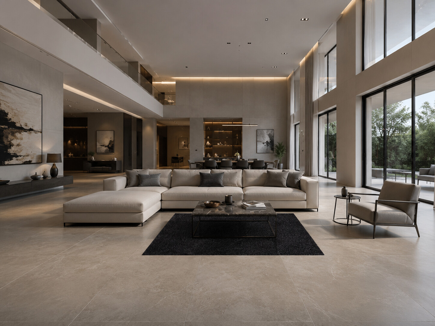 Kusový koberec Life Shaggy 1500 antra – pohled z galerie