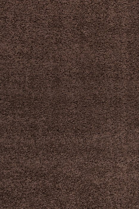 Kusový koberec Life Shaggy 1500 brown – celkový pohled