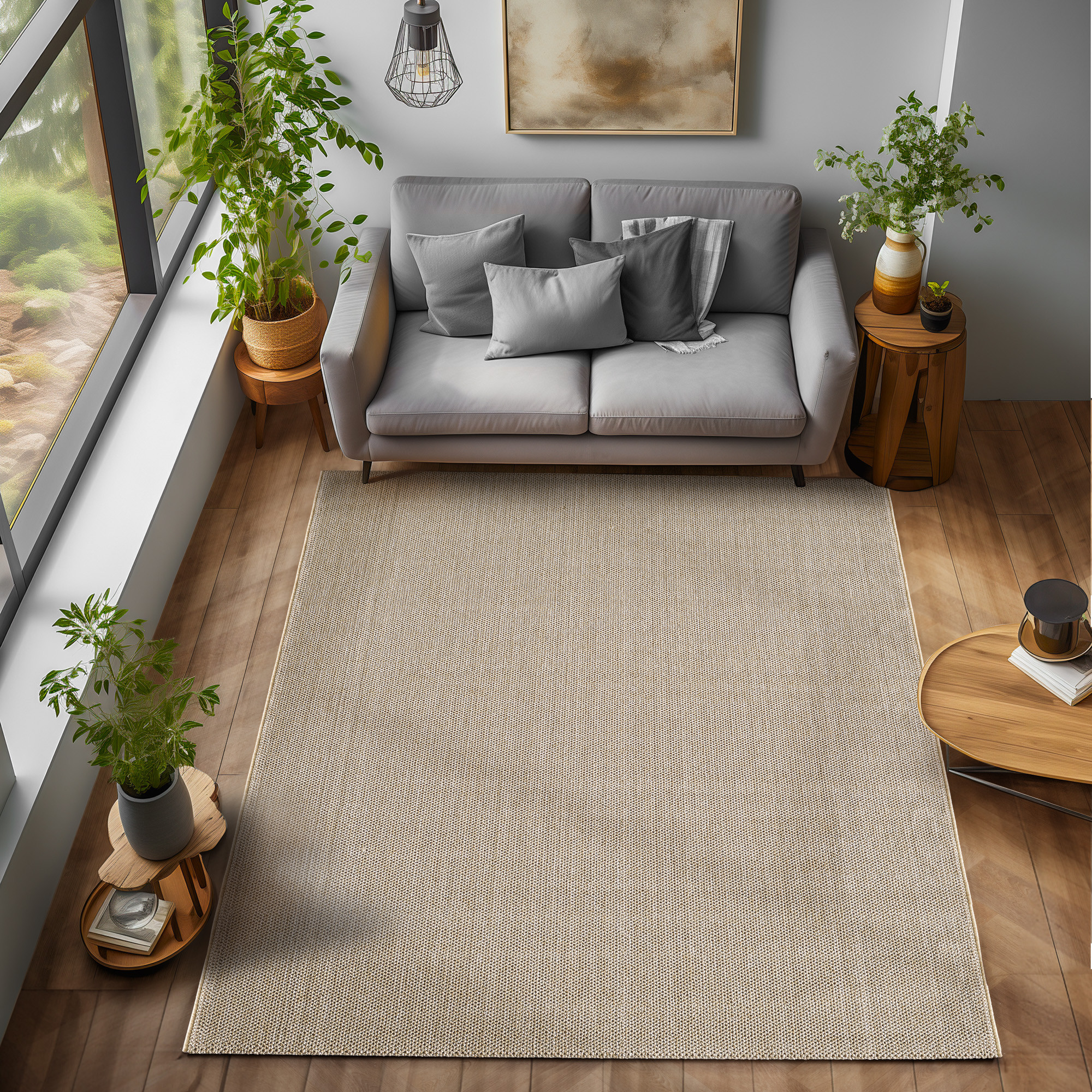 Kusový koberec Loom 4300 Beige – pohled z galerie