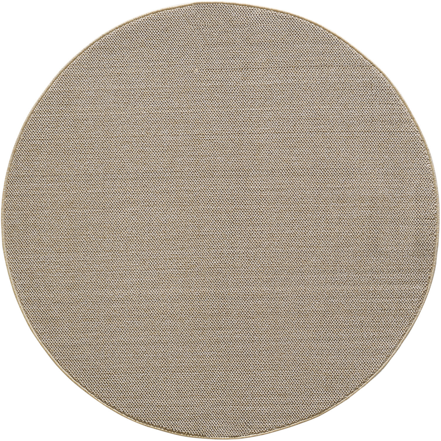 Kusový koberec Loom 4300 Beige kruh – celkový pohled