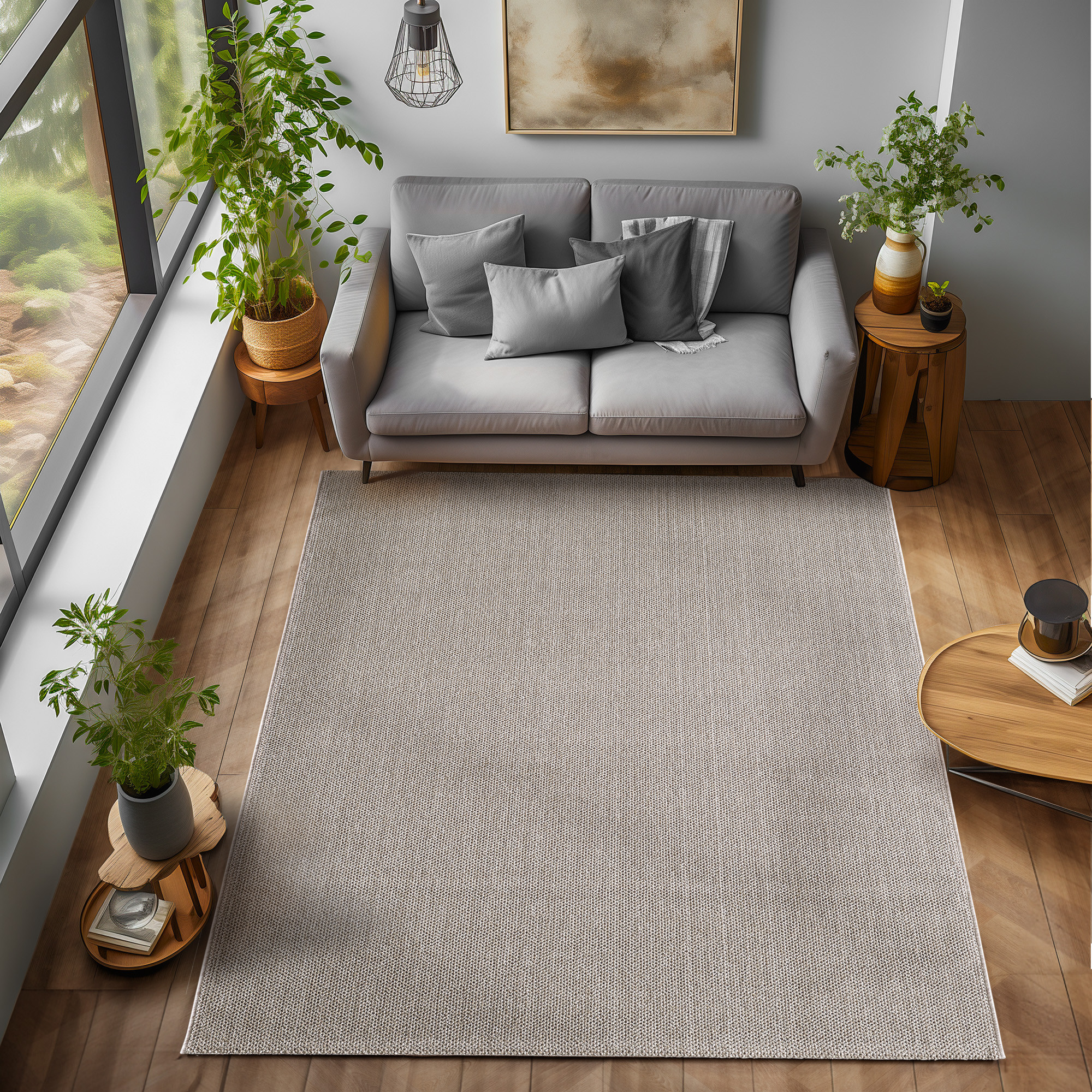 Kusový koberec Loom 4300 Brown – pohled z galerie