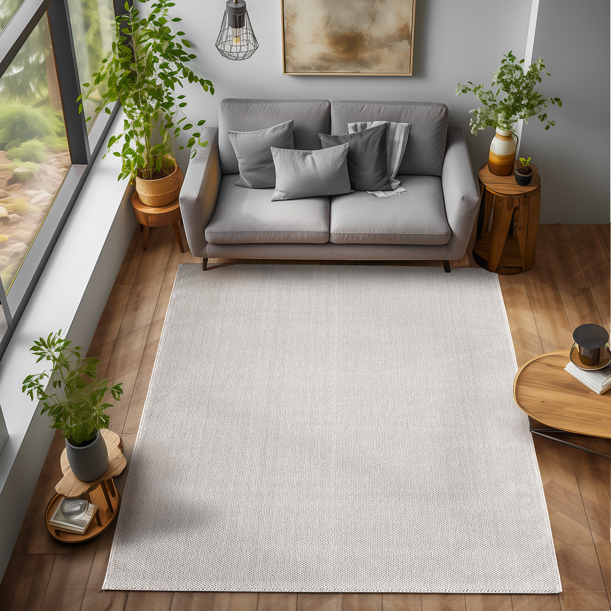 Kusový koberec Loom 4300 Cream – pohled z galerie
