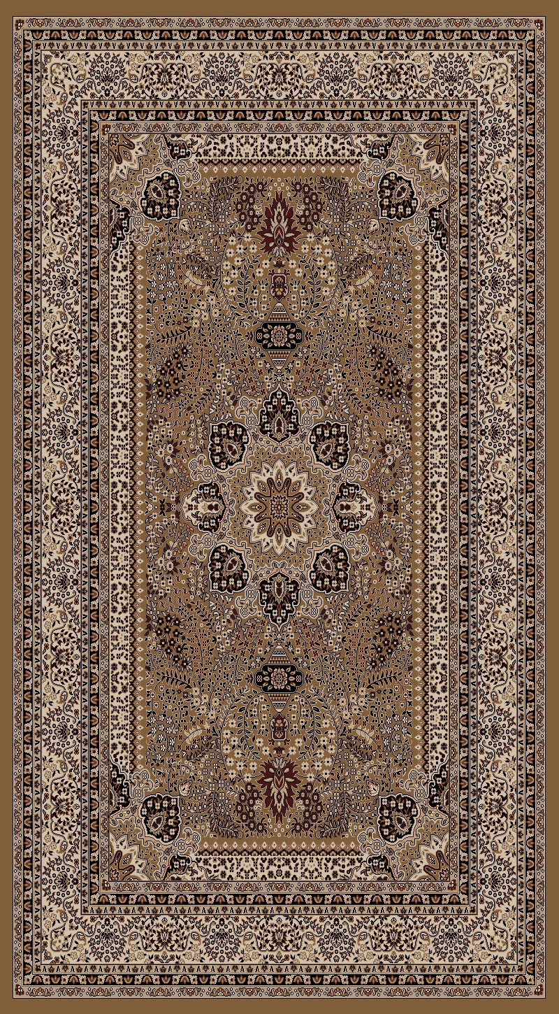 Kusový koberec Marrakesh 207 beige – celkový pohled