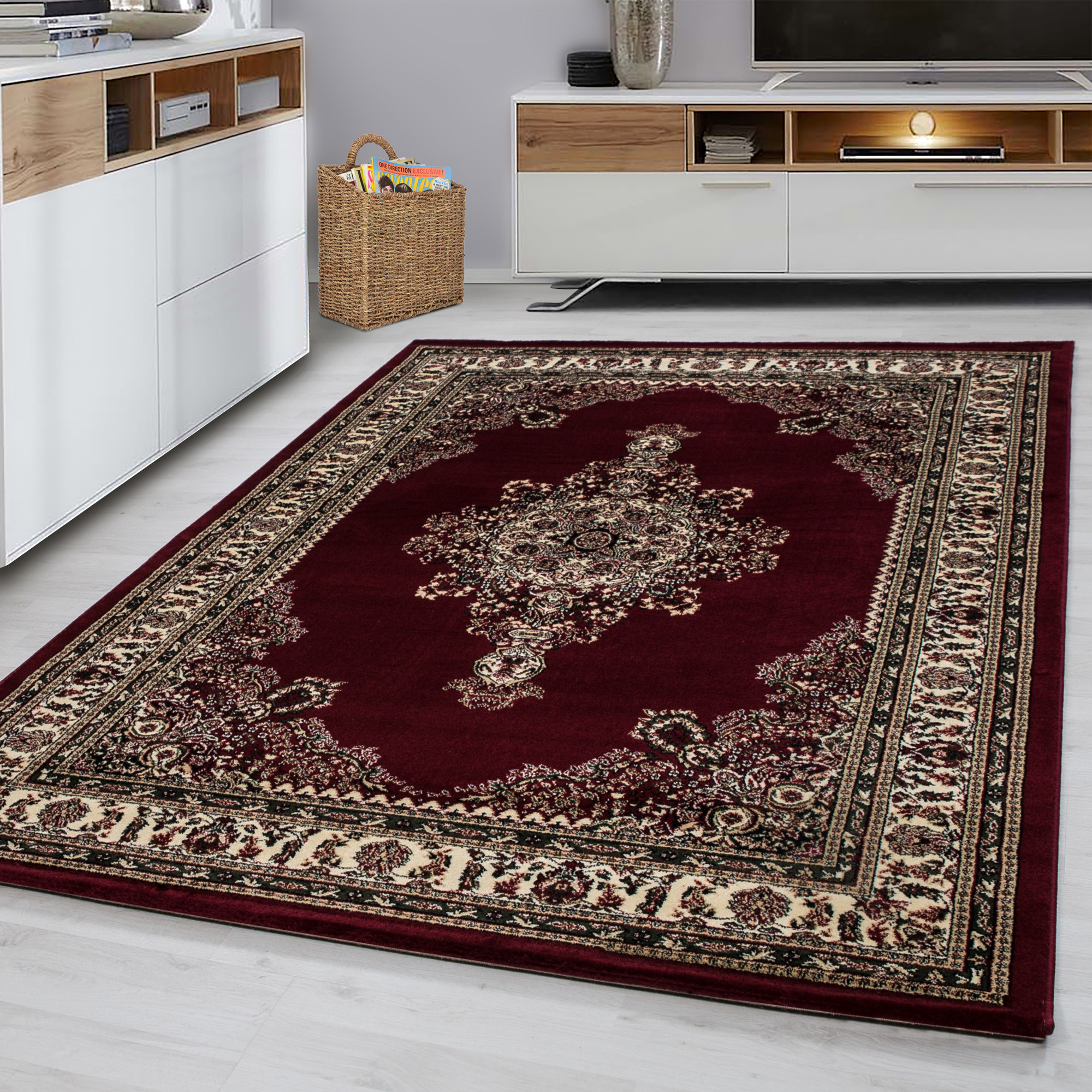 Kusový koberec Marrakesh 297 red – pohled z galerie