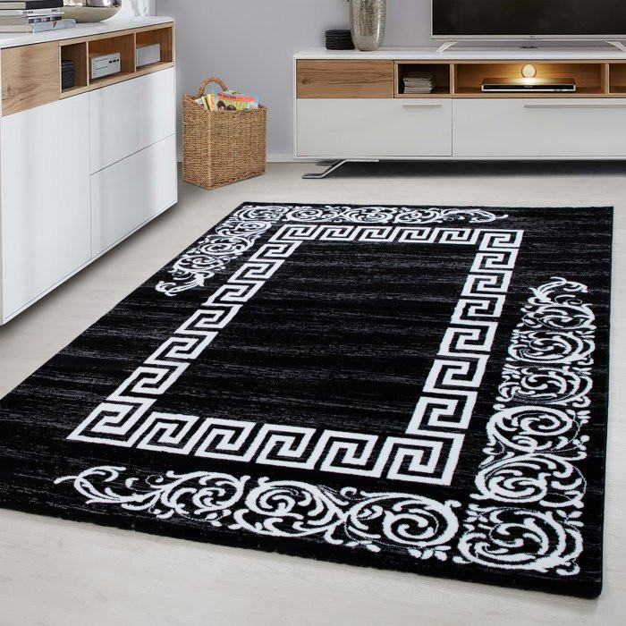 Kusový koberec Miami 6620 black – pohled z galerie