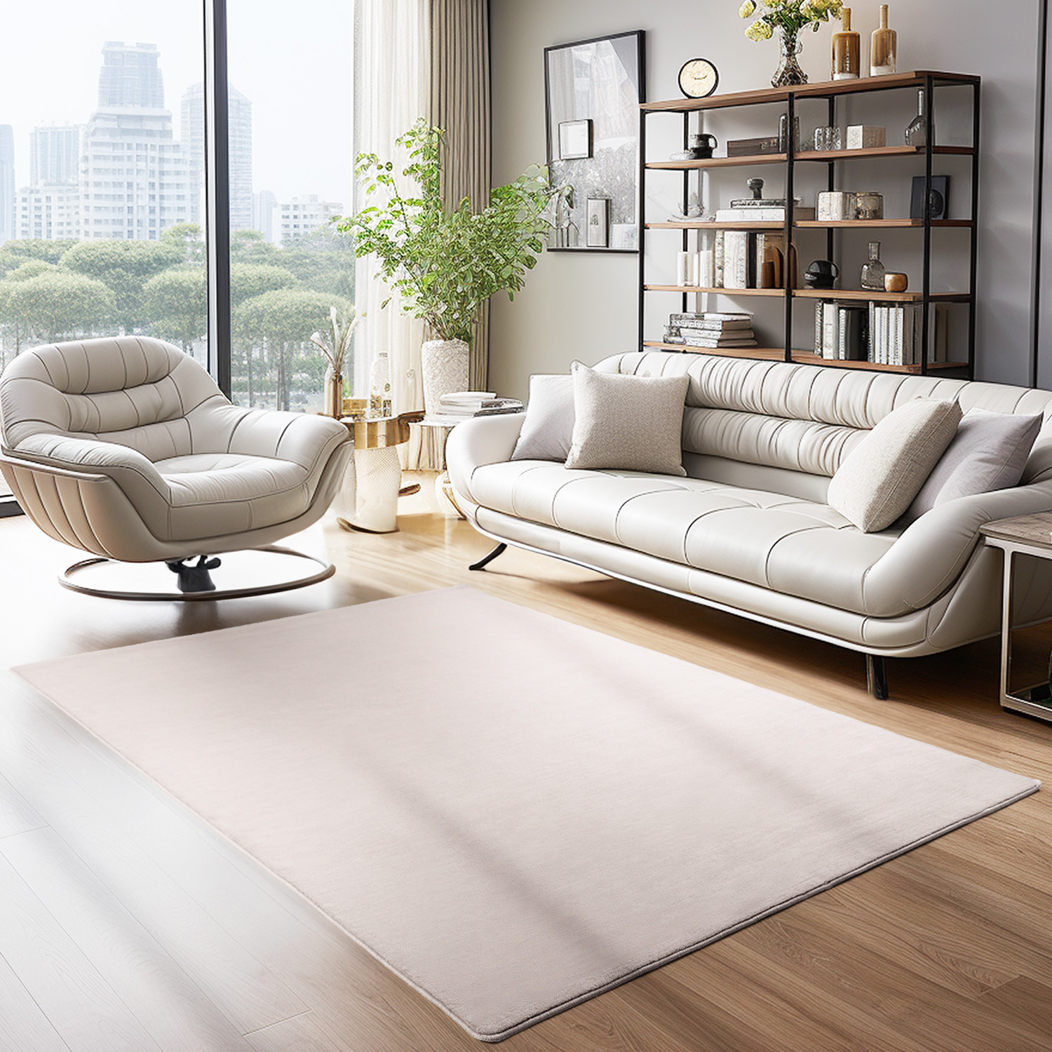 Kusový koberec Sky 5400 Beige – pohled z galerie