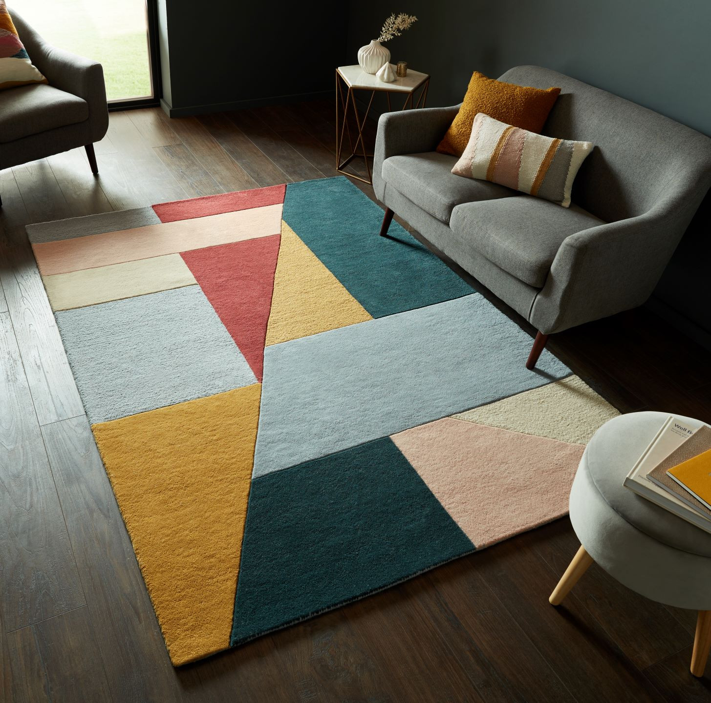Kusový koberec Moderno Alwyn Multi/Pink – pohled z galerie