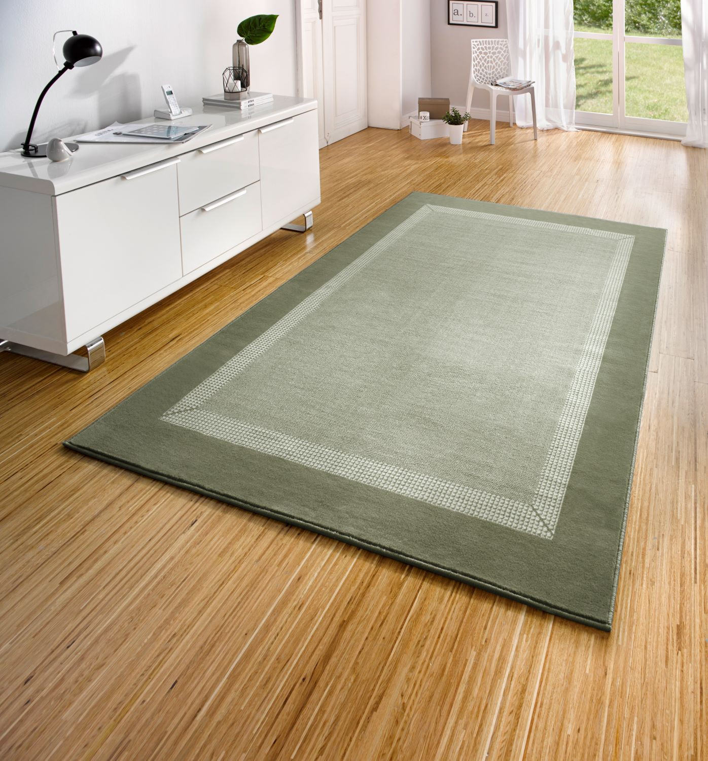 Kusový koberec Basic 105487 Green – pohled z galerie