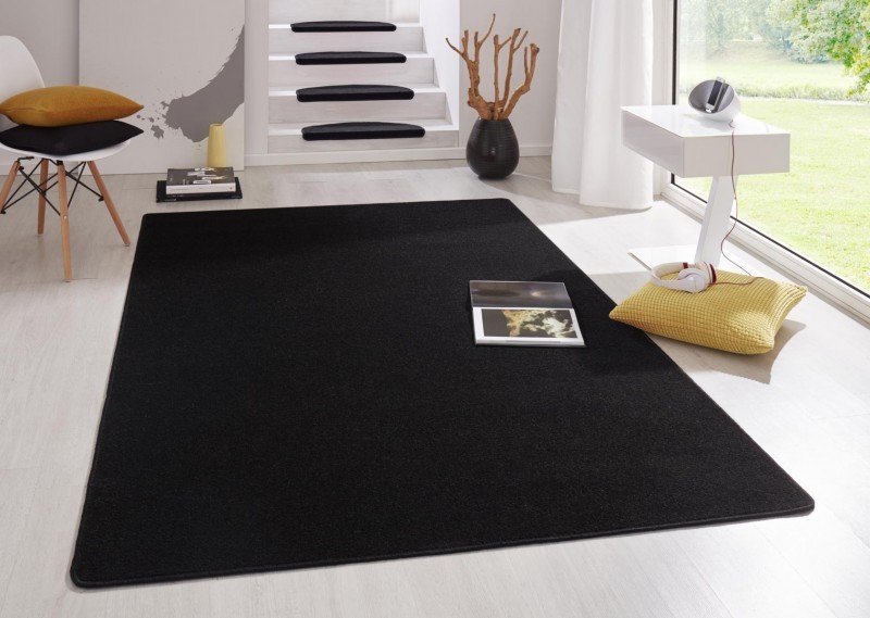 Kusový koberec Fancy 103004 Schwarz - černý – pohled z galerie