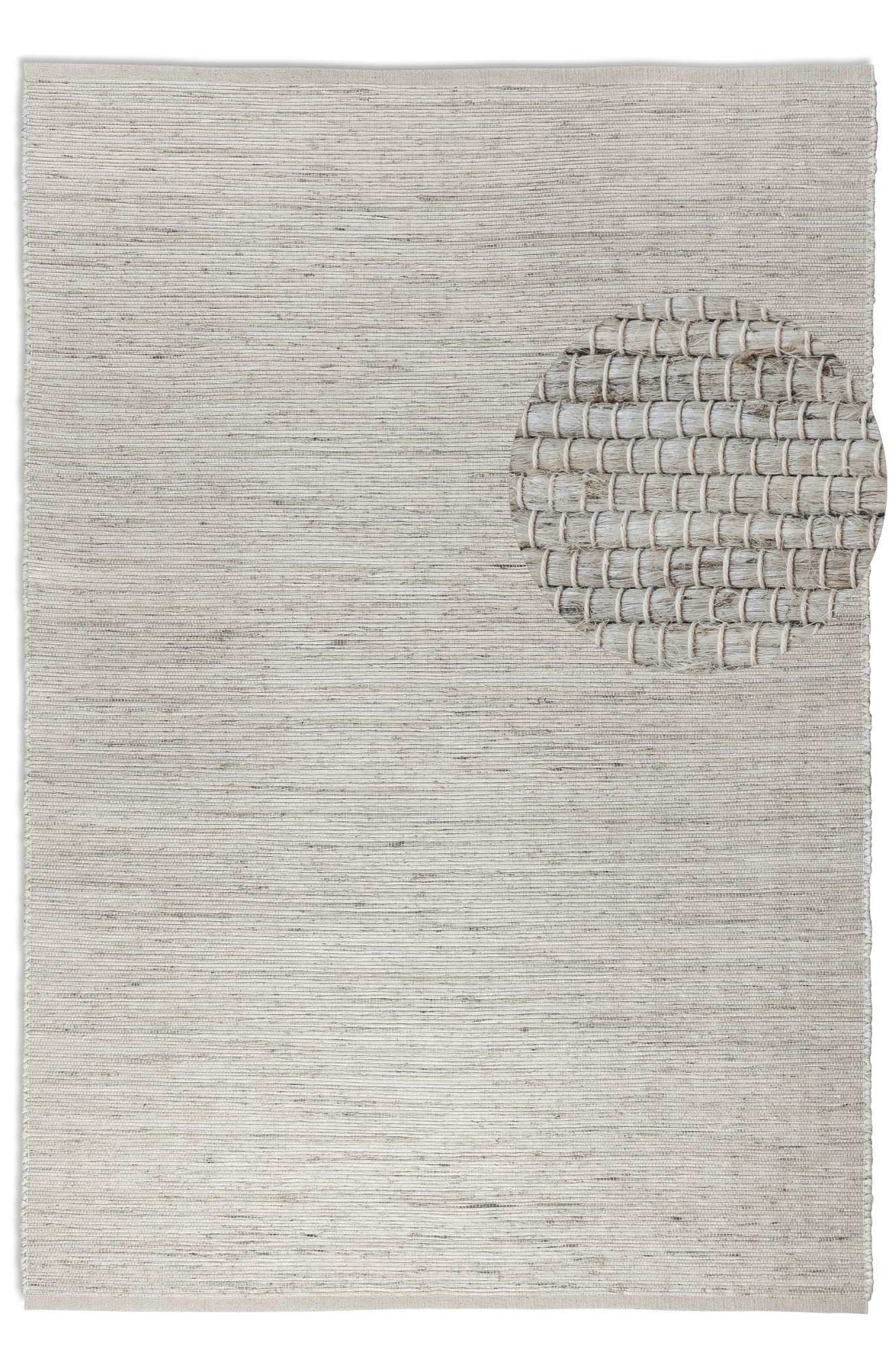Kusový koberec Handloom 105960 Dhaka Ivory White – celkový pohled